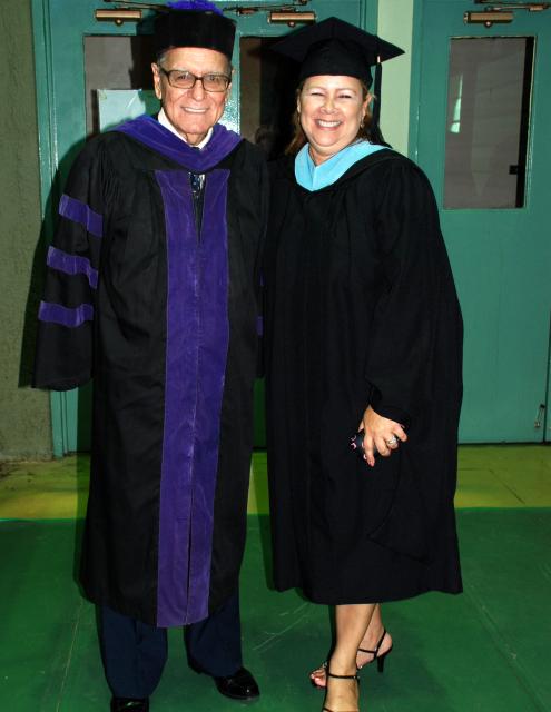Profesor Angel Gaud en su Graduacion No. 59 (Octubre 2010)