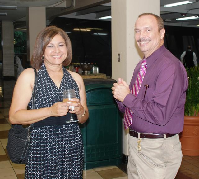 Dr Cynthia Robledo and Dr Rene Vieta